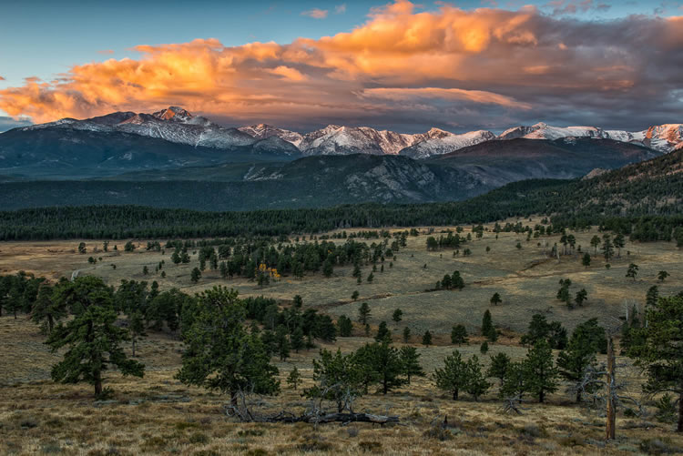 Deer Ridge Overlook winter sunrise