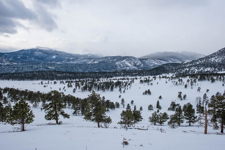 Deer Ridge Overlook Sublimation clouds