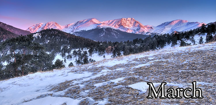 Mummy Range Sunrise March
