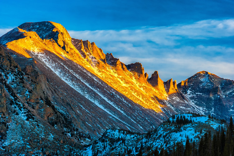 Winter Bear Lake Sunset